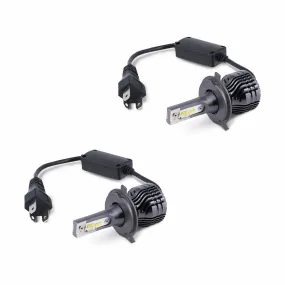1981 Yamaha XS850L Mid-Special Headlight Bulb High Beam and Low Beam 9003 LED Kit Nimbis