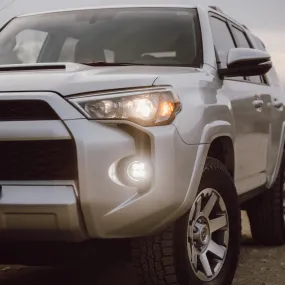 2014 Toyota 4Runner Heretic Studio White OR Amber Fog Light Replacement Kit 2014 Toyota 4Runner Heretic Studio White OR Amber Fog Light Replacement Kit