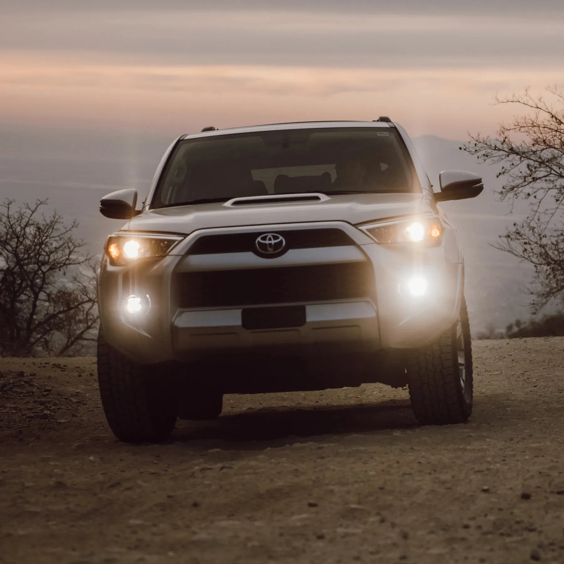 2014  Toyota 4Runner Heretic Studio White OR Amber Fog Light Replacement Kit