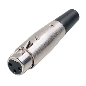 3-Pin XLR In-Line Jack 3-Pin XLR In-Line Jack