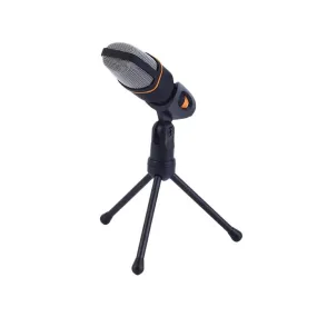 3.5Mm Audio Wired Stereo Condenser Microphone With Holder Stand Clip Sf-666