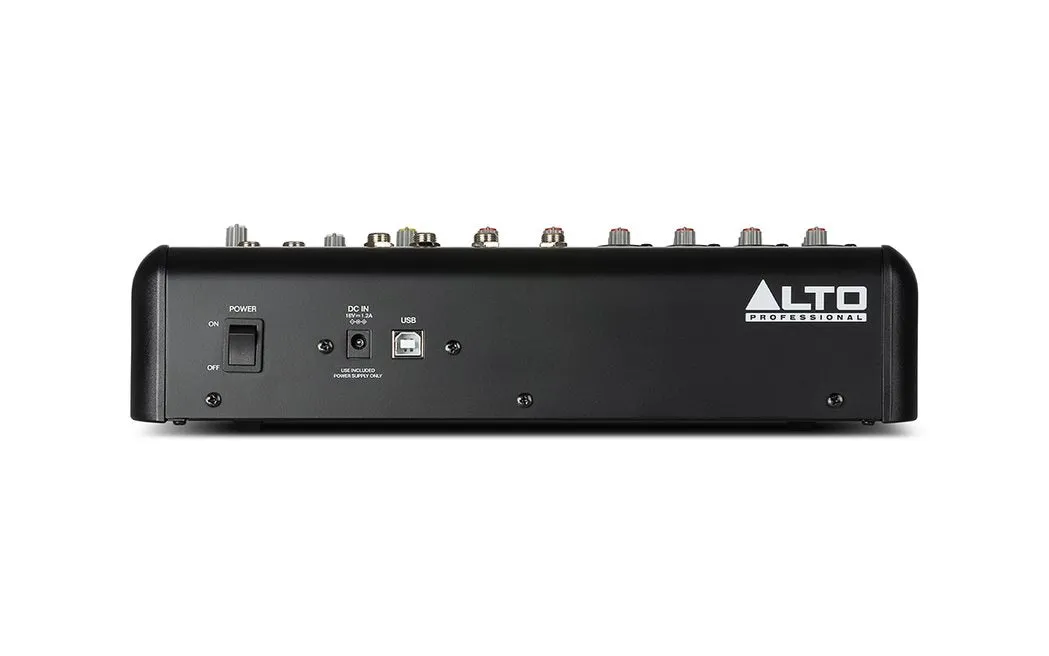 Alto TRUEMIX800FXXUS 8-Channel Compact Mixer w/USB, Bluetooth, and Alesis Multi-FX
