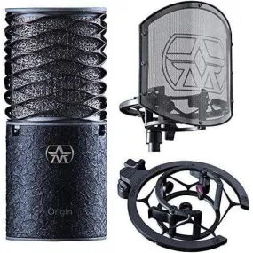 Aston Microphones Origin Large-diaphragm Condenser Microphone Bundle - Black Aston Microphones Origin Large-diaphragm Condenser Microphone Bundle - Black
