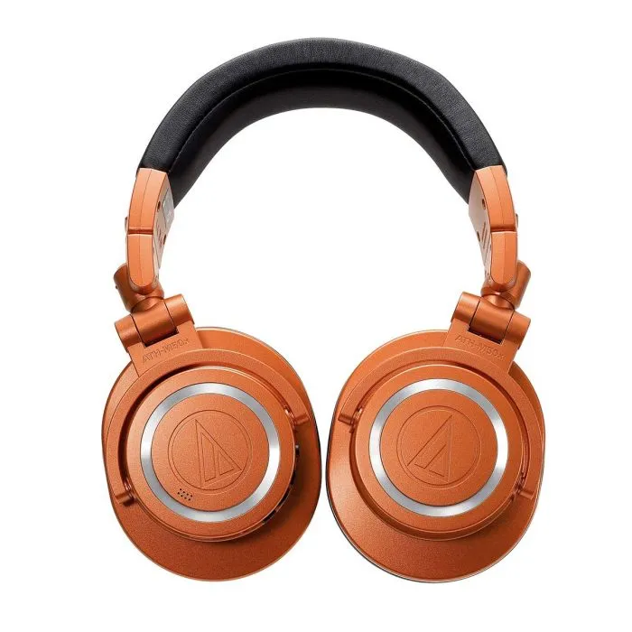 Audio-Technica - ATH-M50xBT2 Wireless Over-Ear Headphones - Metallic Orange
