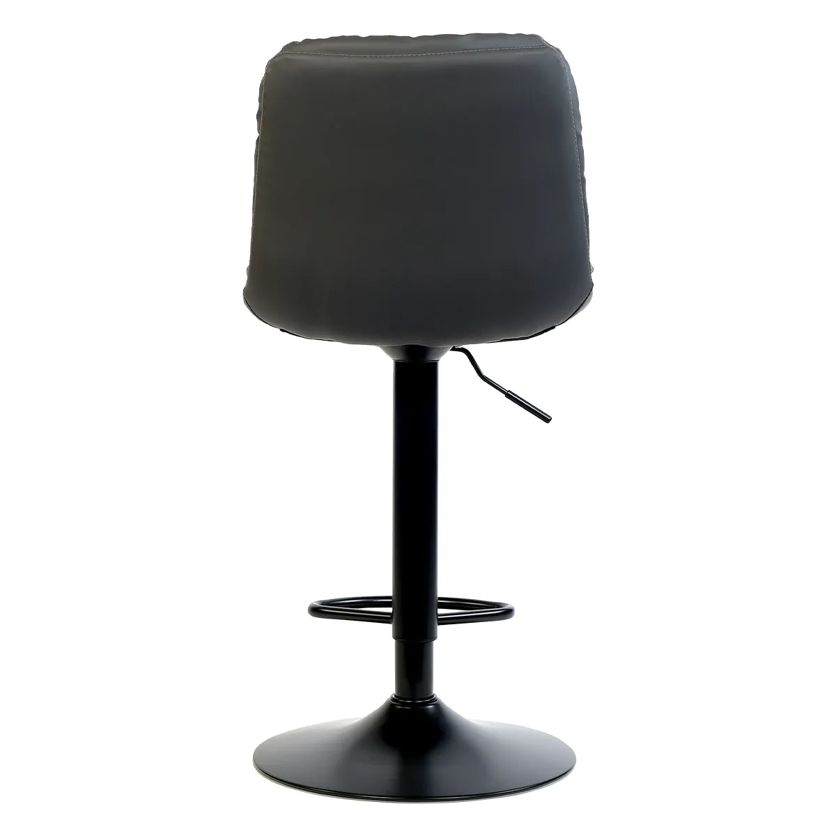 Austin Modern Barstool With Pu Leather, Adjustable Height And Swivel Seat.