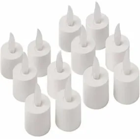 B S NATURAL Flameless Candles LED Heart Shape Tea Light Candles Multi Color Electrical Diya Candles Battery Operated Fake Candles for Gift/(Pack of 12)_01