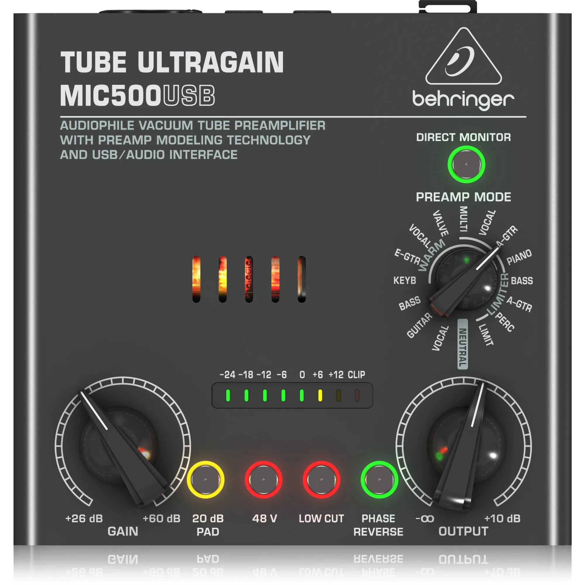 Behringer MIC500USB Microphone Preamplifier