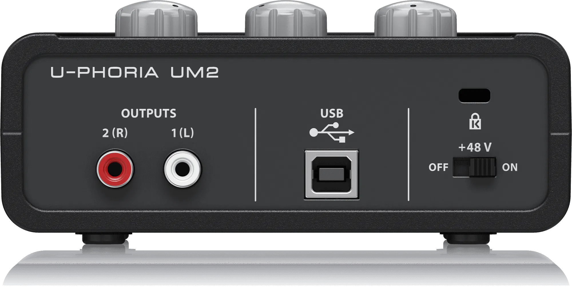 Behringer U-Phoria UM-2 USB Audio Interface (UM2 / UM 2)