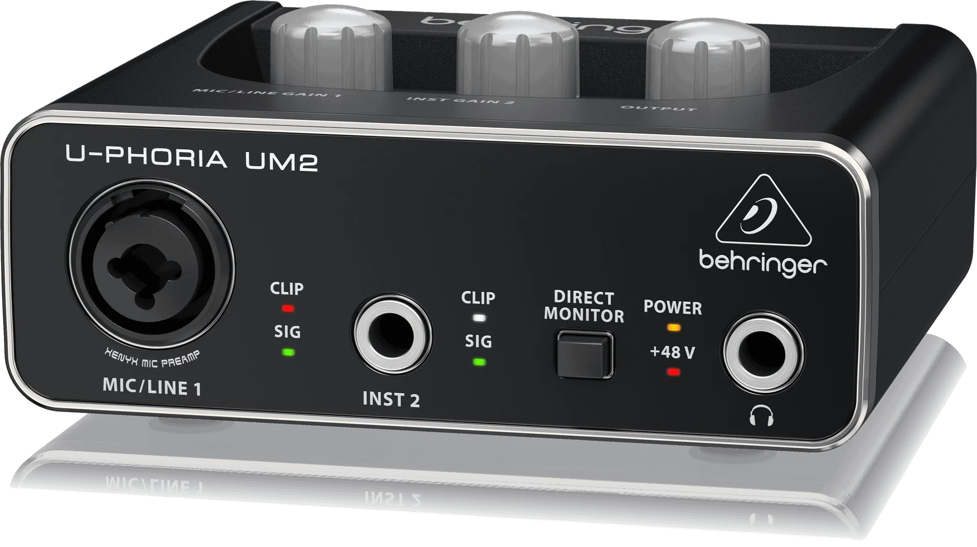 Behringer U-Phoria UM-2 USB Audio Interface (UM2 / UM 2)