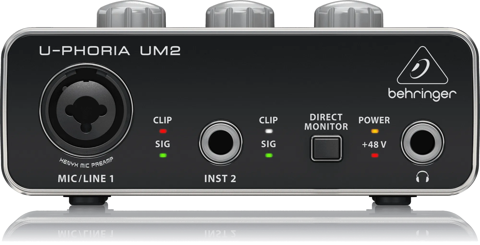 Behringer U-Phoria UM-2 USB Audio Interface (UM2 / UM 2)
