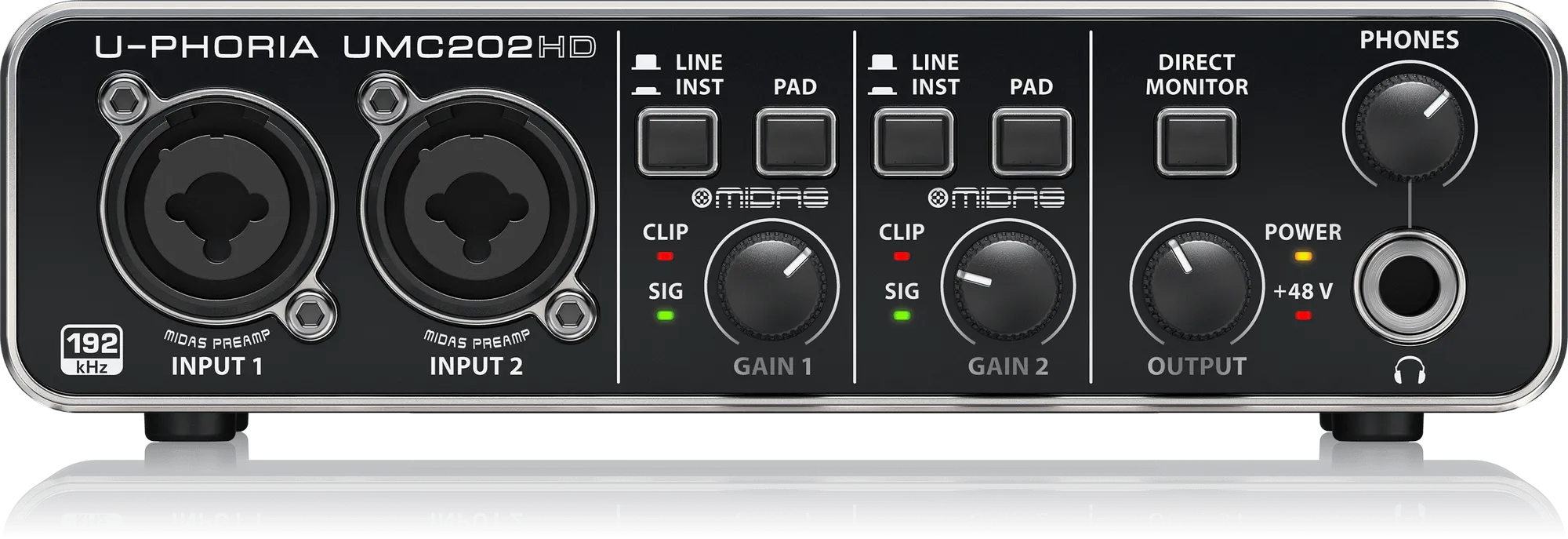 Behringer UMC202HD USB Audio Interface