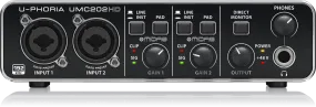 Behringer UMC202HD USB Audio Interface