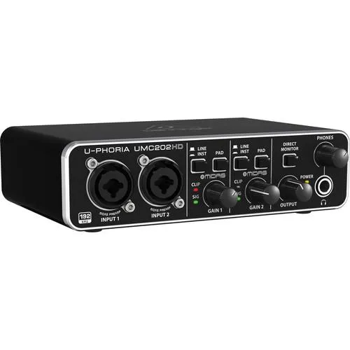 Behringer UMC202HD USB Audio Interface