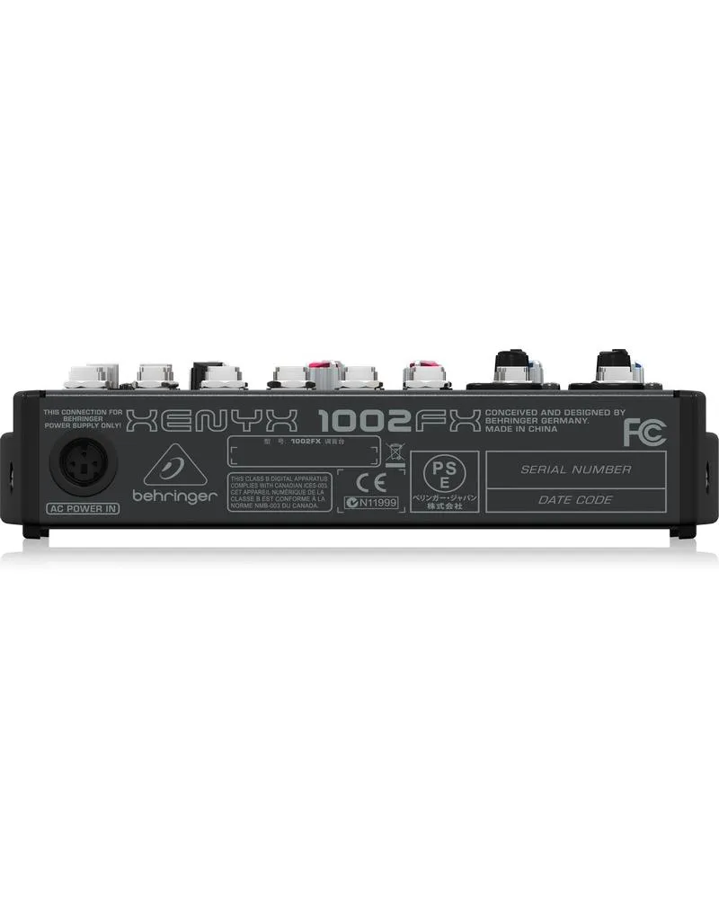 Behringer XENYX 1002FX Mixer