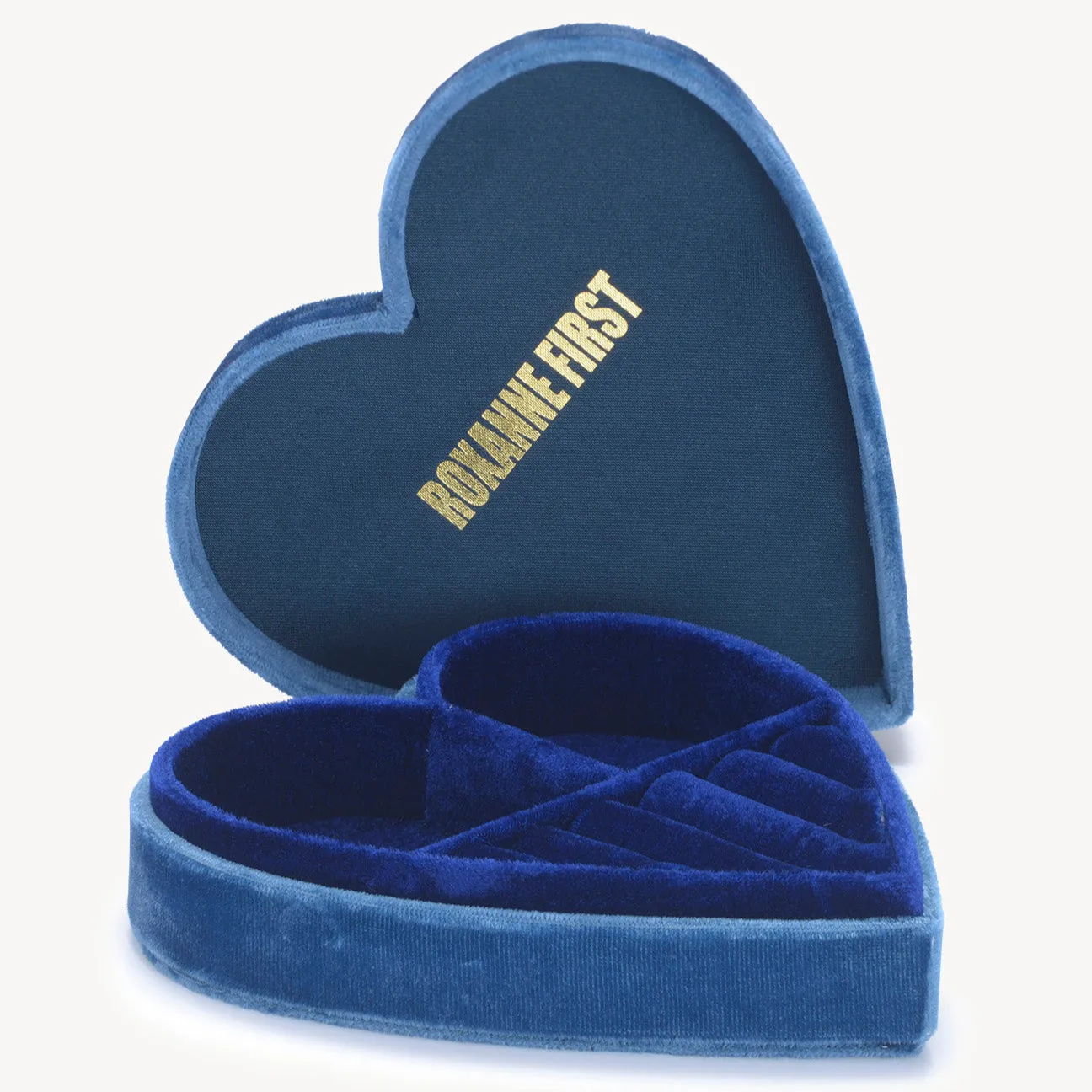 Blue Heart Jewellery Box