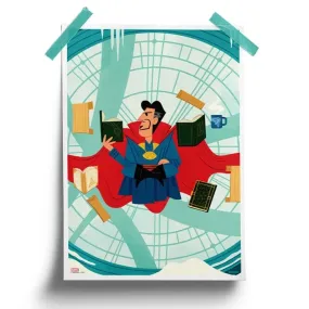 BOOK READING - MARVEL OFFICIAL POSTER