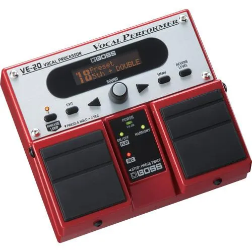 Boss VE-20 Vocal Performer - Effects Processor For Vocalists