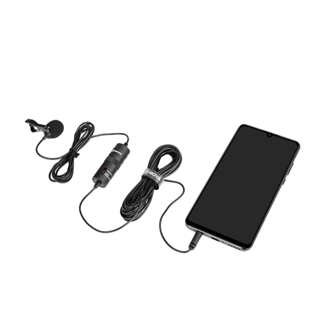 BOYA BY-M1 Lavalier Microphone With 2 Year Official Warranty