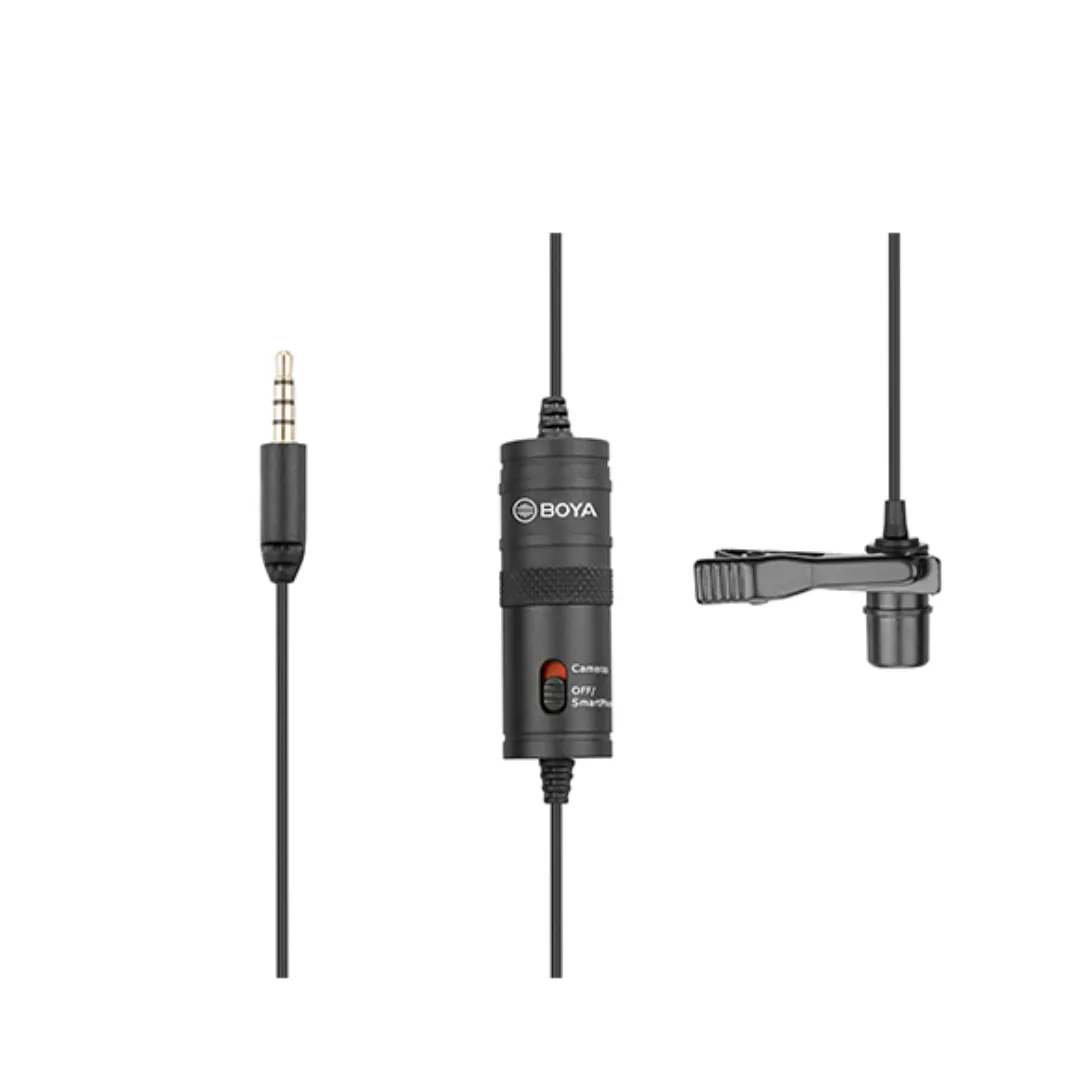 BOYA BY-M1 Lavalier Microphone With 2 Year Official Warranty