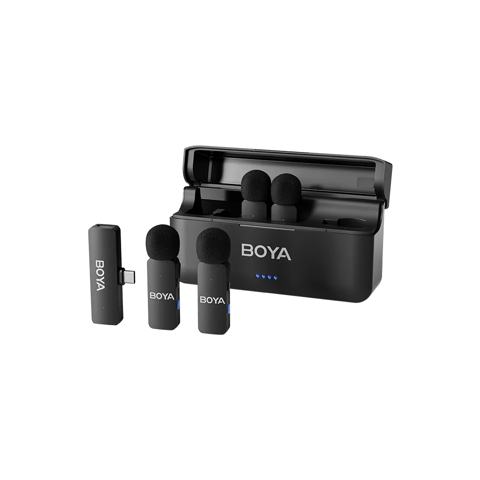 BOYA BY-V4U 4 Channel Wireless Microphone System