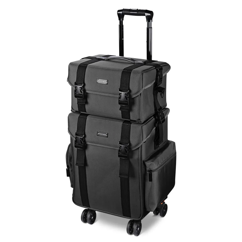 Byootique 2-in-1 Portable Rolling Makeup Case