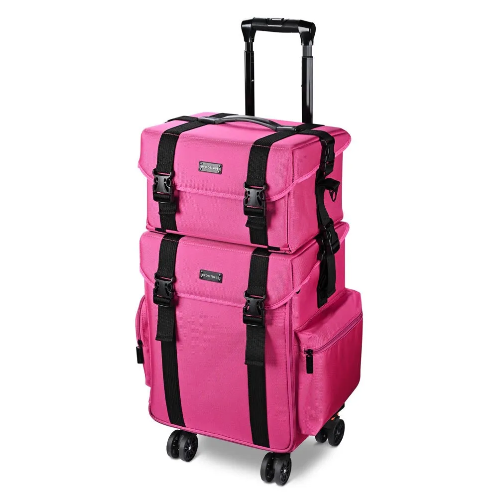 Byootique 2-in-1 Portable Rolling Makeup Case
