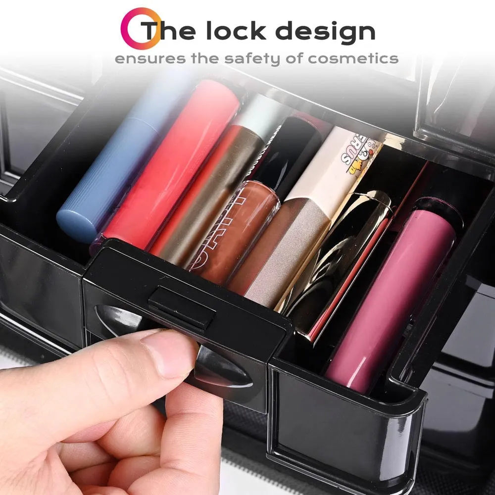 Byootique 2-in-1 Portable Rolling Makeup Case