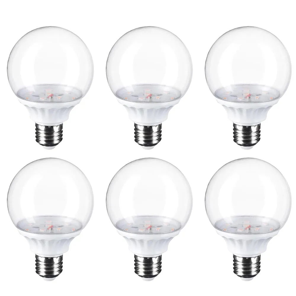 Byootique Purple Light E27 For Vanity Mirror Studio Home Decorate 6pcs Set