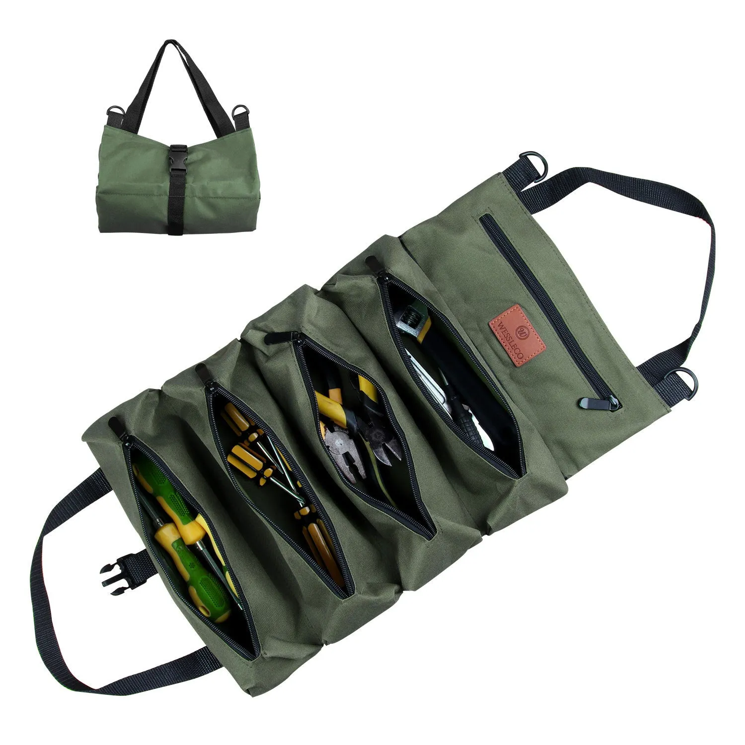 Camoflage Canvas Zippered Tool Storage Bag L167