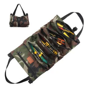 Camoflage Canvas Zippered Tool Storage Bag L167
