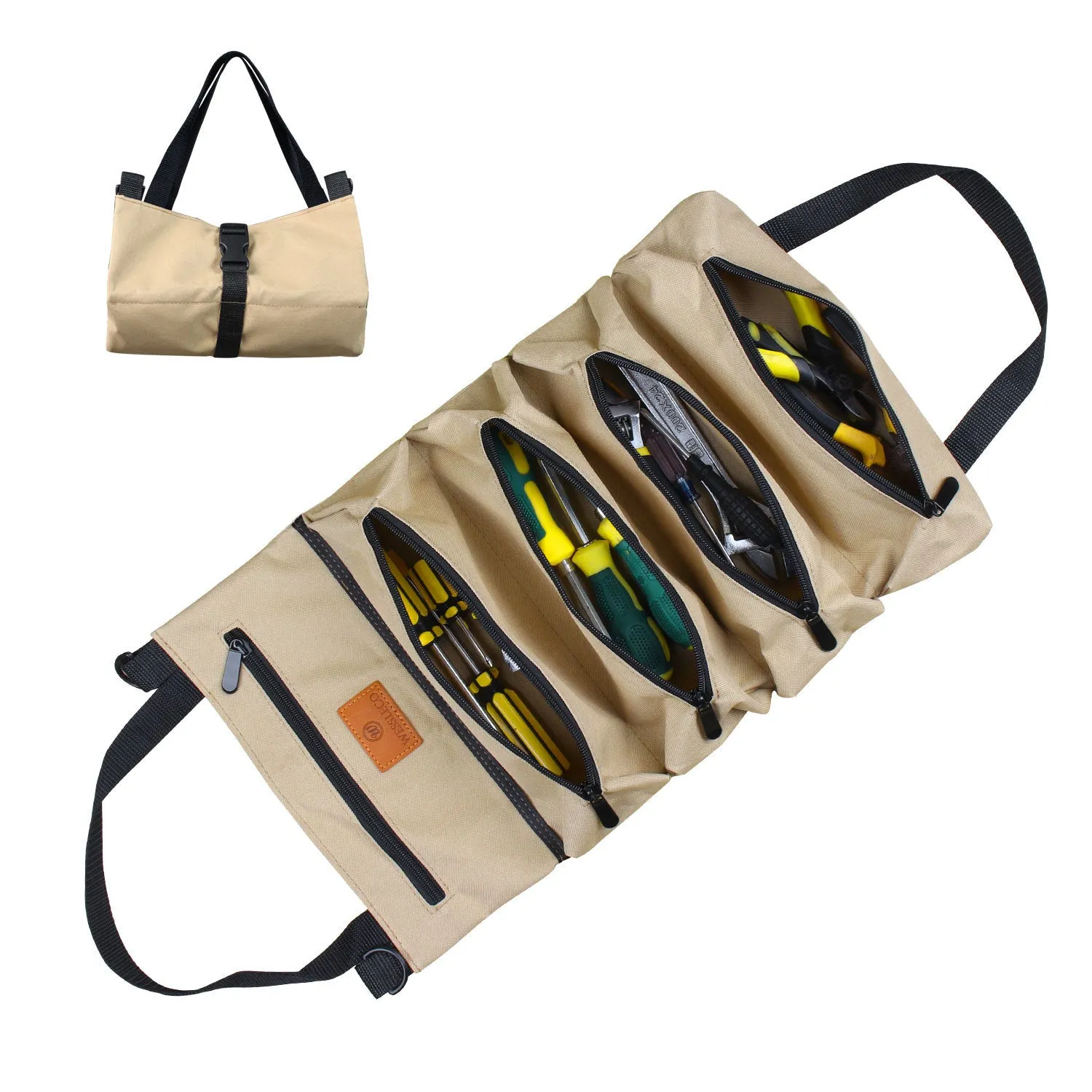 Camoflage Canvas Zippered Tool Storage Bag L167