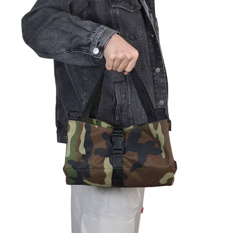 Camoflage Canvas Zippered Tool Storage Bag L167