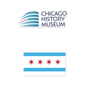 Chicago History Museum & Flag Decal Set