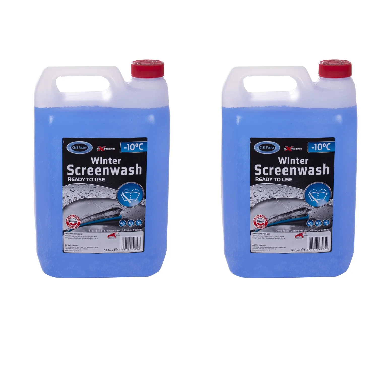 Chill Factor Extreme Winter Screenwash 5L