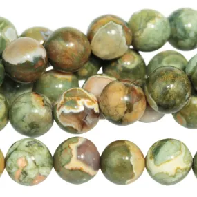 Dakota Stones Rhyolite 8mm Round Bead Strand
