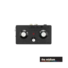 Death By Audio Space Ensemble SE-1 vocal reverb / chorus with mic backplate Blacked Out Signature Edition (Signed by DBA founder Oliver Ackermann)