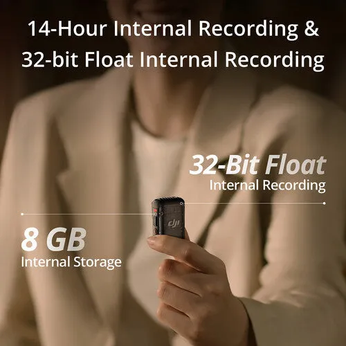DJI MIC 2 Wireless Microphone Kit (2 TX   1 RX   Charging Case)