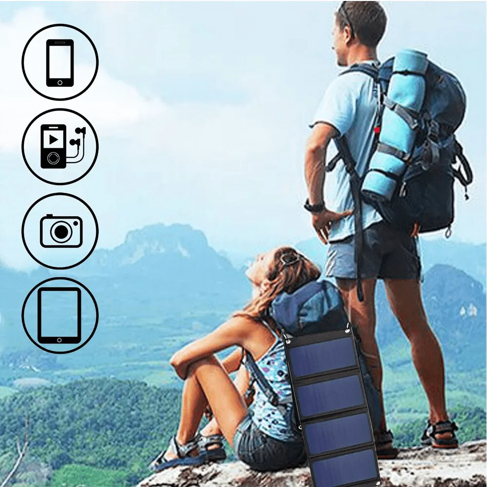 Dual USB Solar Panel Charger