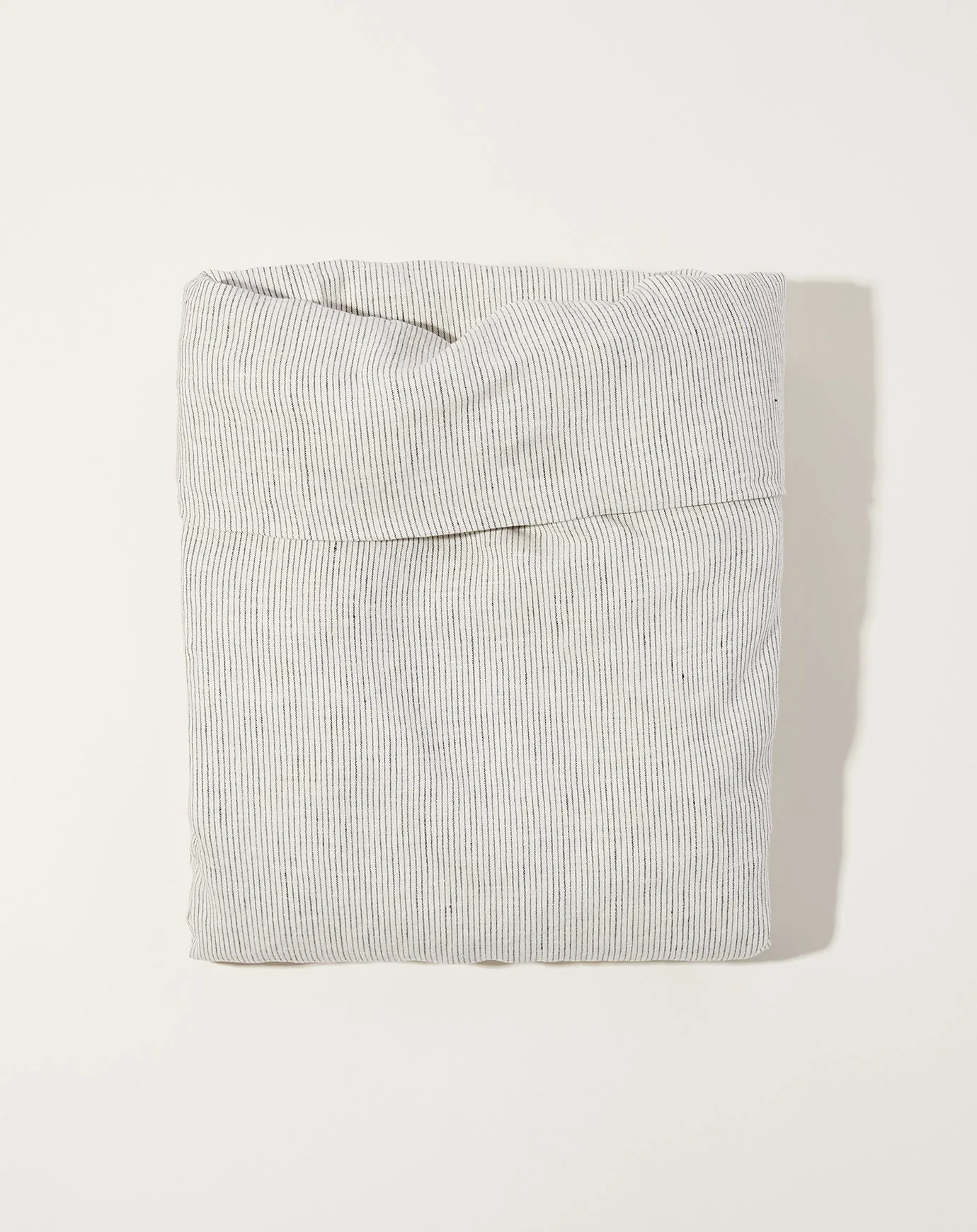 Duvet Cover in Pinstripe