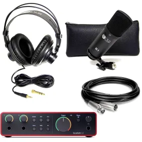 Easy Music Center SCARLETT2I24G-BUNDLE Duo Studio Bundle
