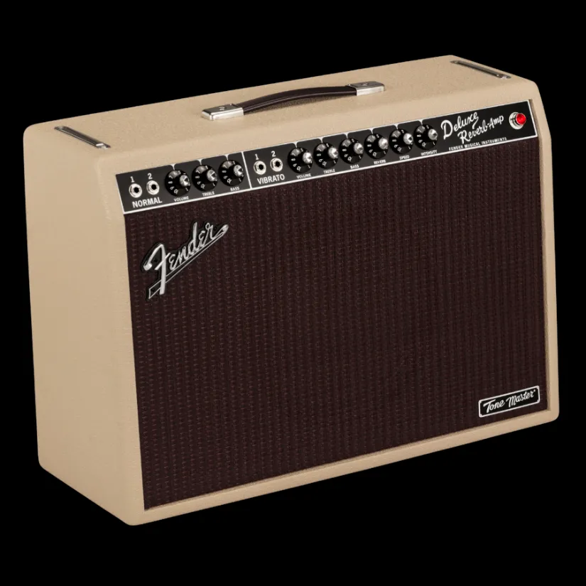 Fender Tone Master Deluxe Reverb 1x12" 100-watt Combo Amp (Blonde)