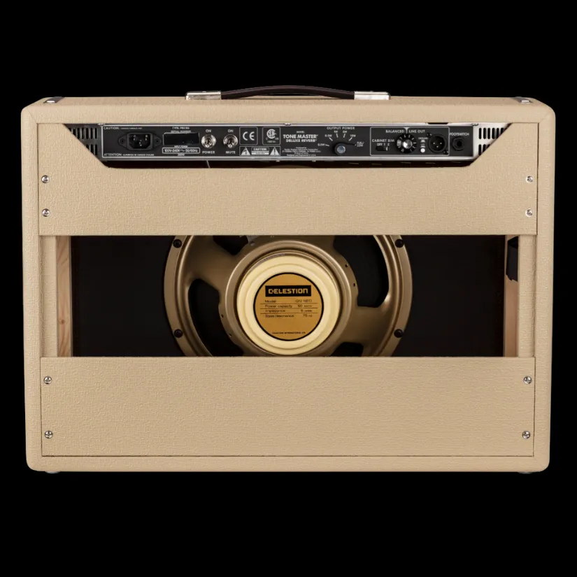 Fender Tone Master Deluxe Reverb 1x12" 100-watt Combo Amp (Blonde)