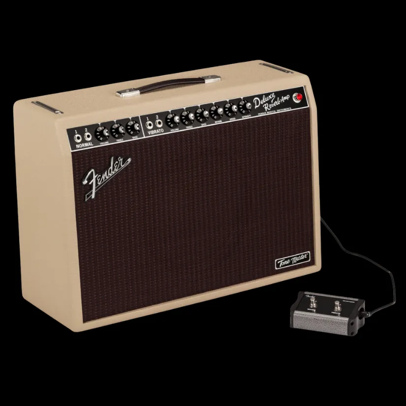 Fender Tone Master Deluxe Reverb 1x12" 100-watt Combo Amp (Blonde)