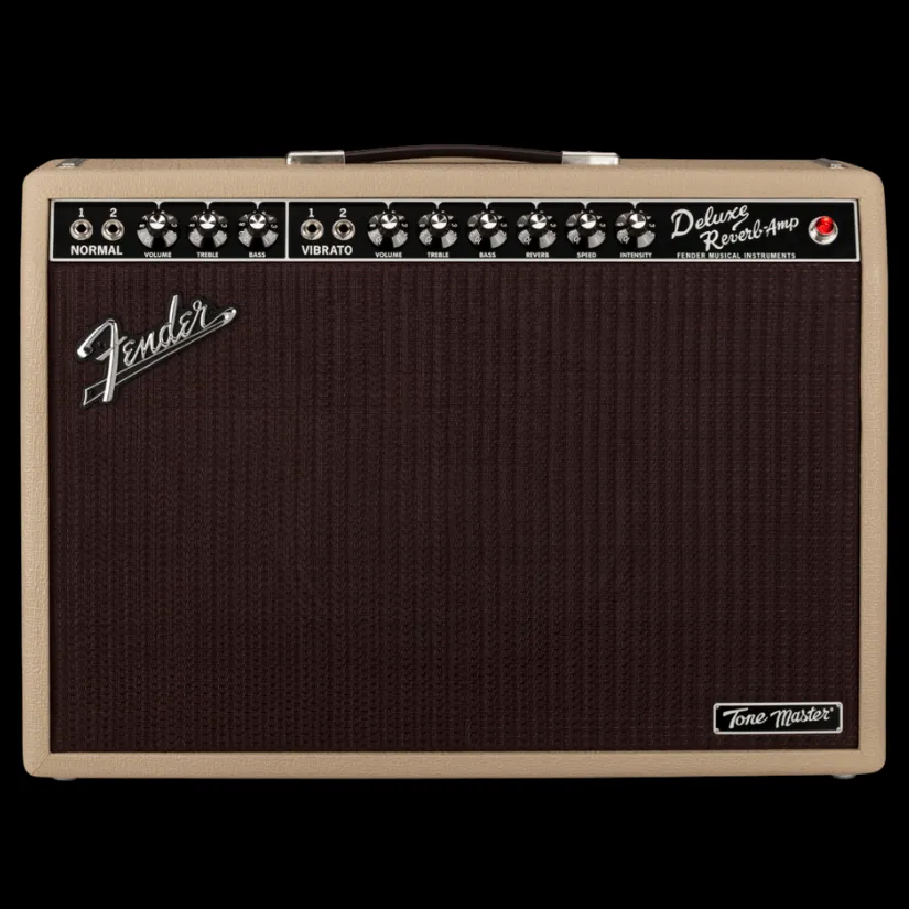Fender Tone Master Deluxe Reverb 1x12" 100-watt Combo Amp (Blonde)
