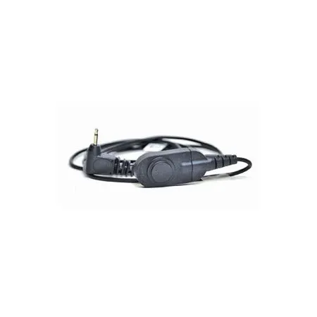 Flat PTT, KAA0226F for use with KAA0226 3-Wire Mics