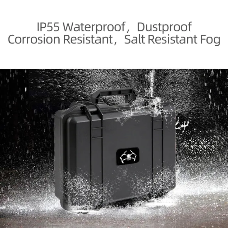 For DJI Mini 4K / Mini 2 SE / Mini 2 Suitcase Explosion-Proof Box Compatible With RC-N1 / N2(Black)