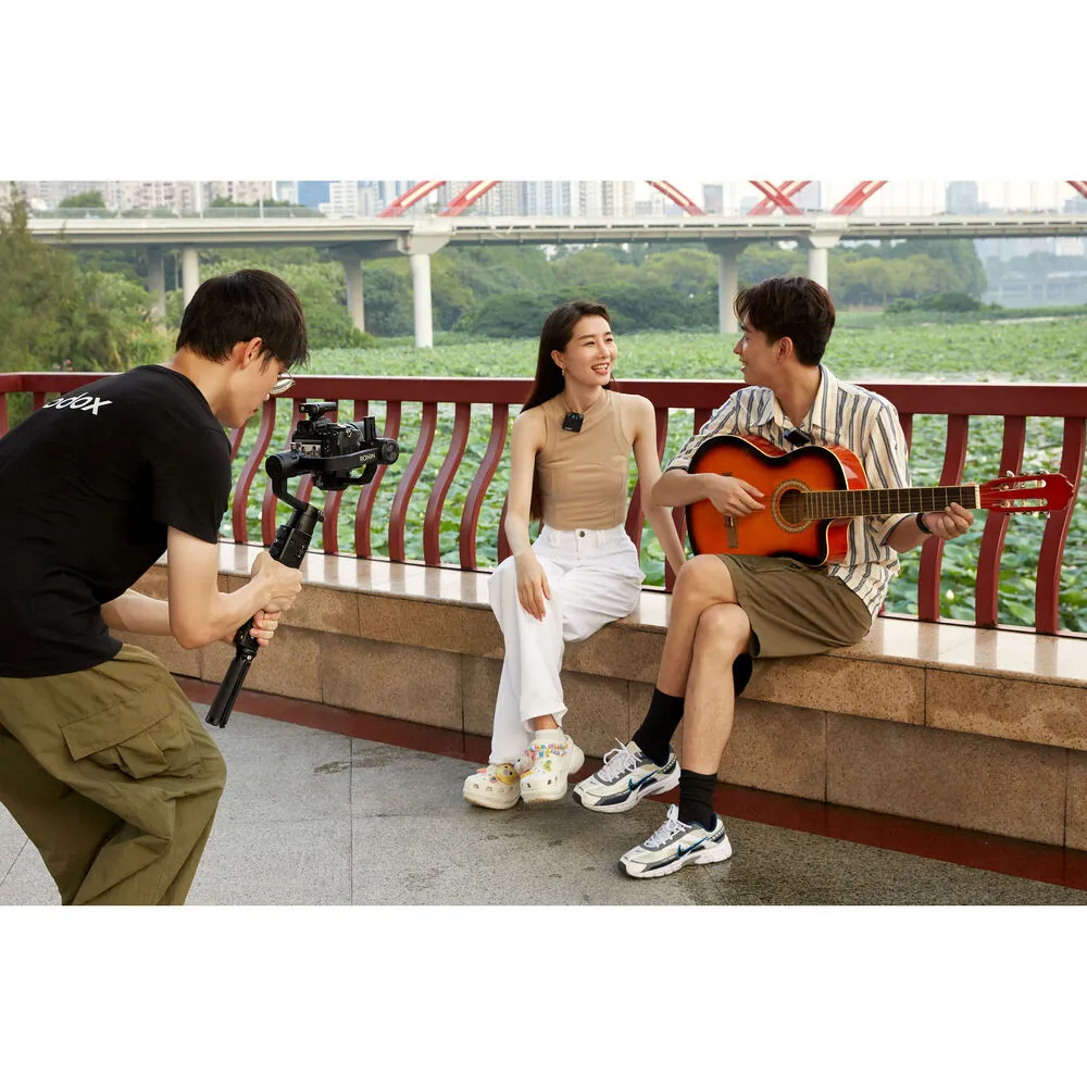 Godox Virso M2 2-Person Wireless Microphone System for Cameras and Smartphones (2 TX   1 RX)