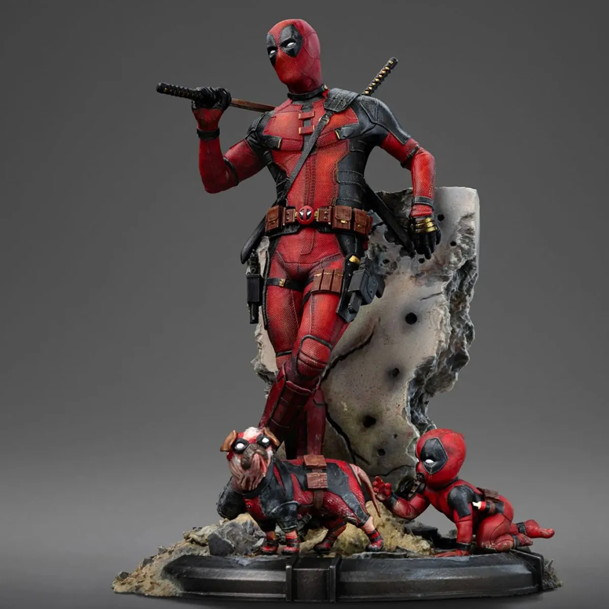 HiPlay Iron Studios, Deadpool, Statue Figurine