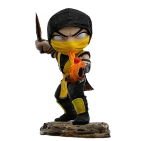 HiPlay Iron Studios Mortal Kombat Scorpion MiniCo Series Game Character Statue