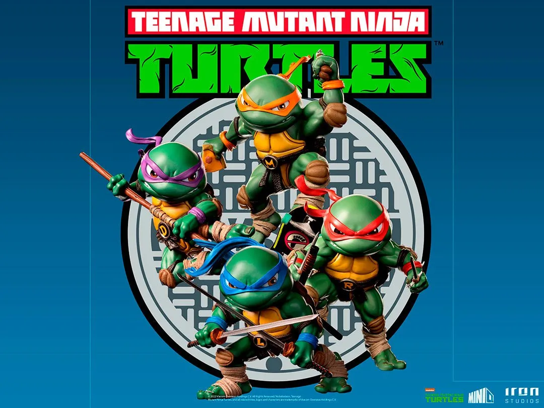 Iron Studios Teenage Mutant Ninja Turtles Set MiniCo Statue